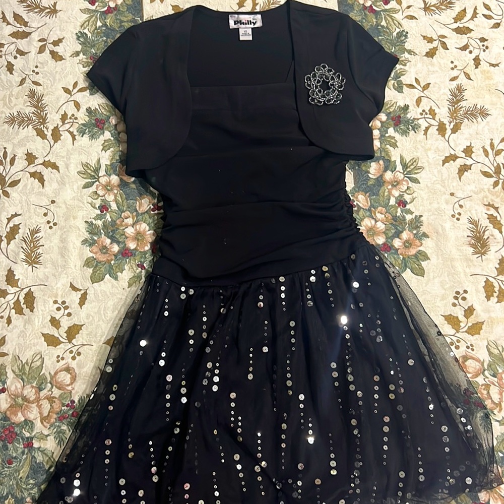 Gorgeous black kids dress